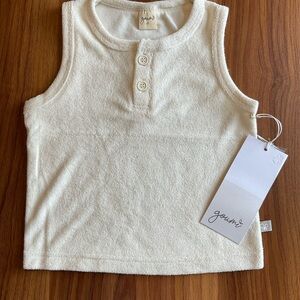 NWT Goumi 2T Terrycloth Tank